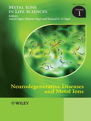 cover image of Neurodegenerative Diseases and Metal Ions